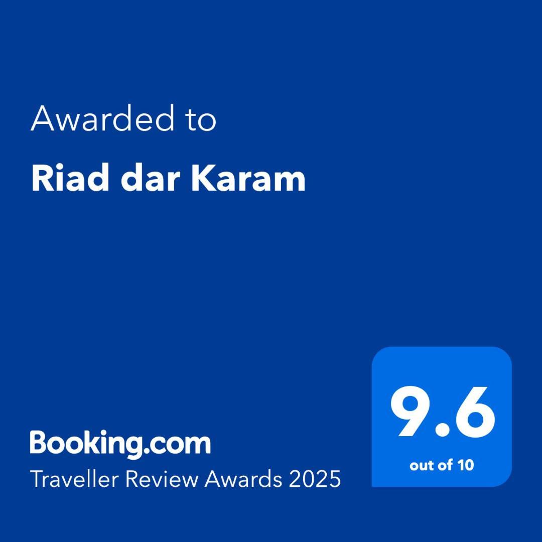 Riad Dar Karam Marrakesh Exterior foto
